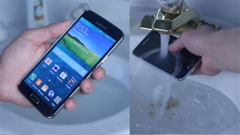 s5 water drop test|My Galaxy S5 isn't as water resistant as I thought.